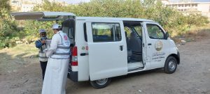 موظفو شركة أسمنت المنطقة الجنوبية يشاركون في مبادرة تطوعية لإعداد وتوزيع وجبات إفطار رمضانية بالتعاون مع جمعية حفظ النعمة بأبها